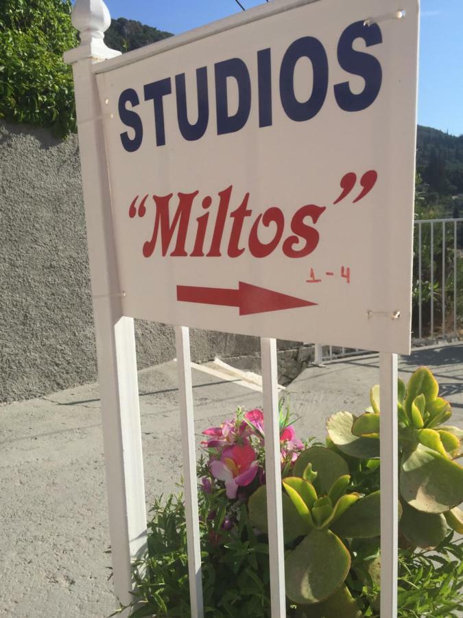 Miltos Studios Paleokastritsa Exterior foto